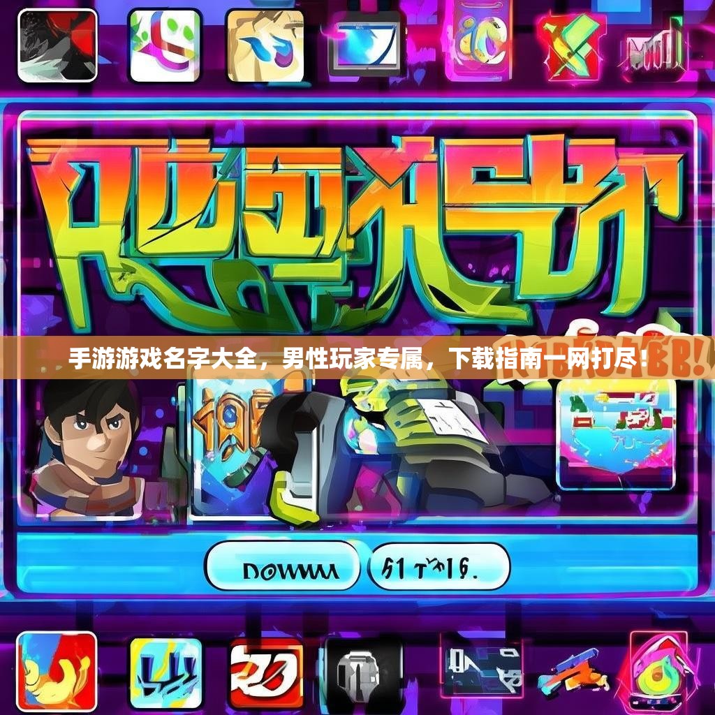 手游游戏名字大全,男性玩家专属,下载指南一网打尽! 手游游戏名字大全,男性玩家专属,下载指南一网打尽!
