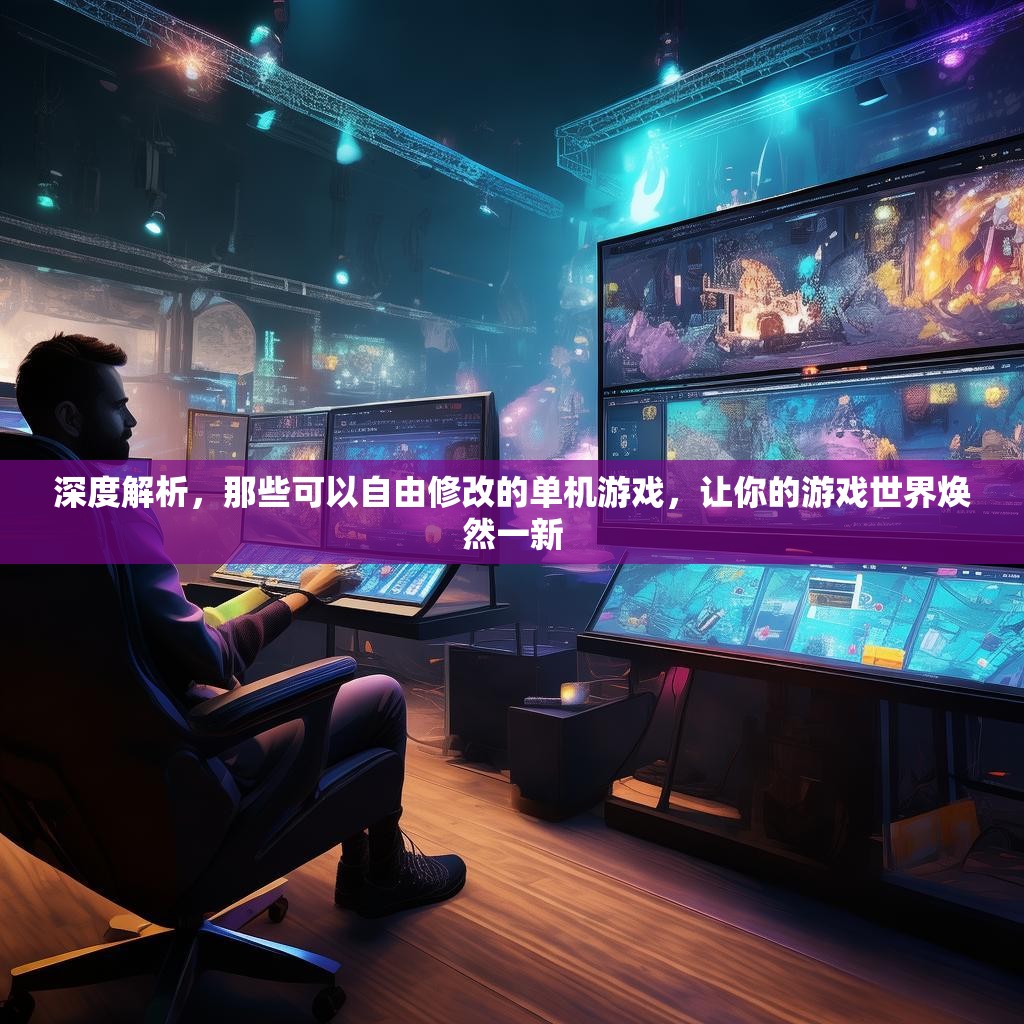 深度解析，那些可以自由修改的单机游戏，让你的游戏世界焕然一新
