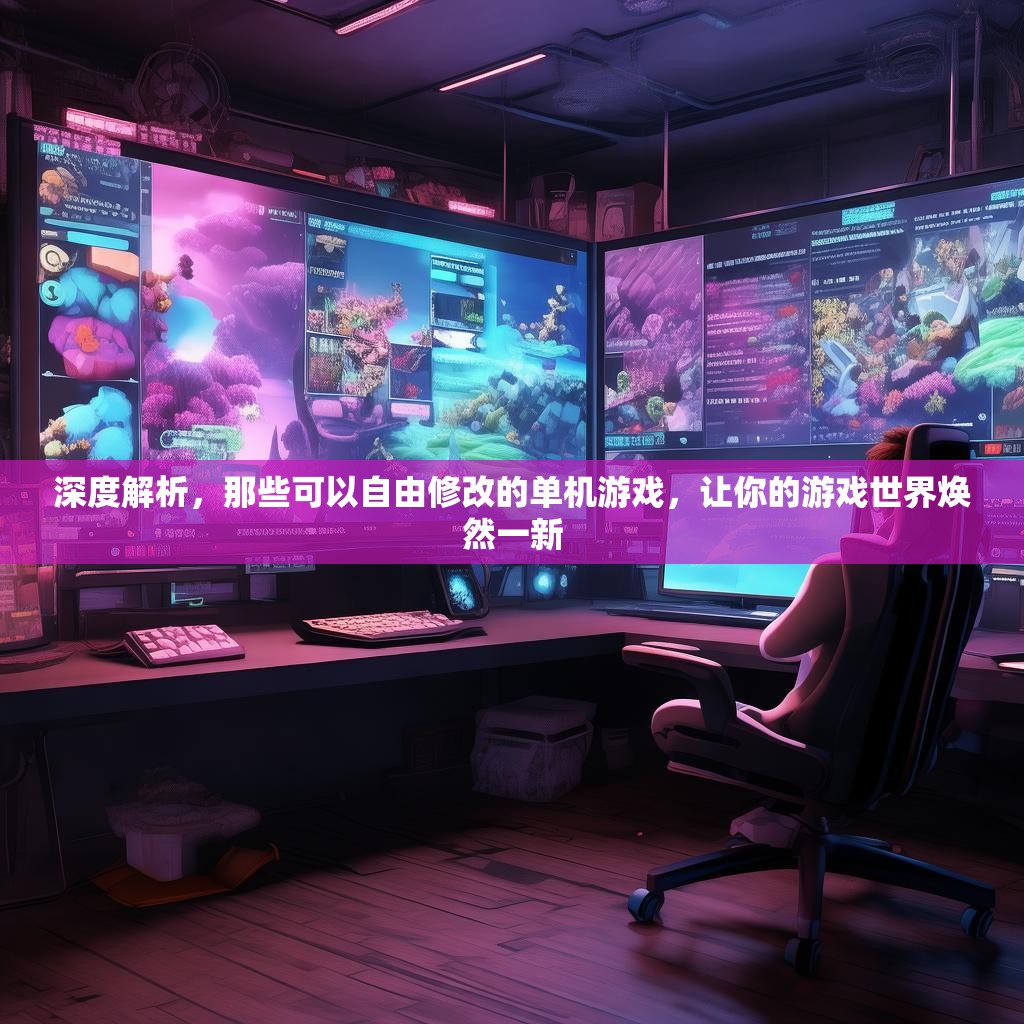深度解析，那些可以自由修改的单机游戏，让你的游戏世界焕然一新