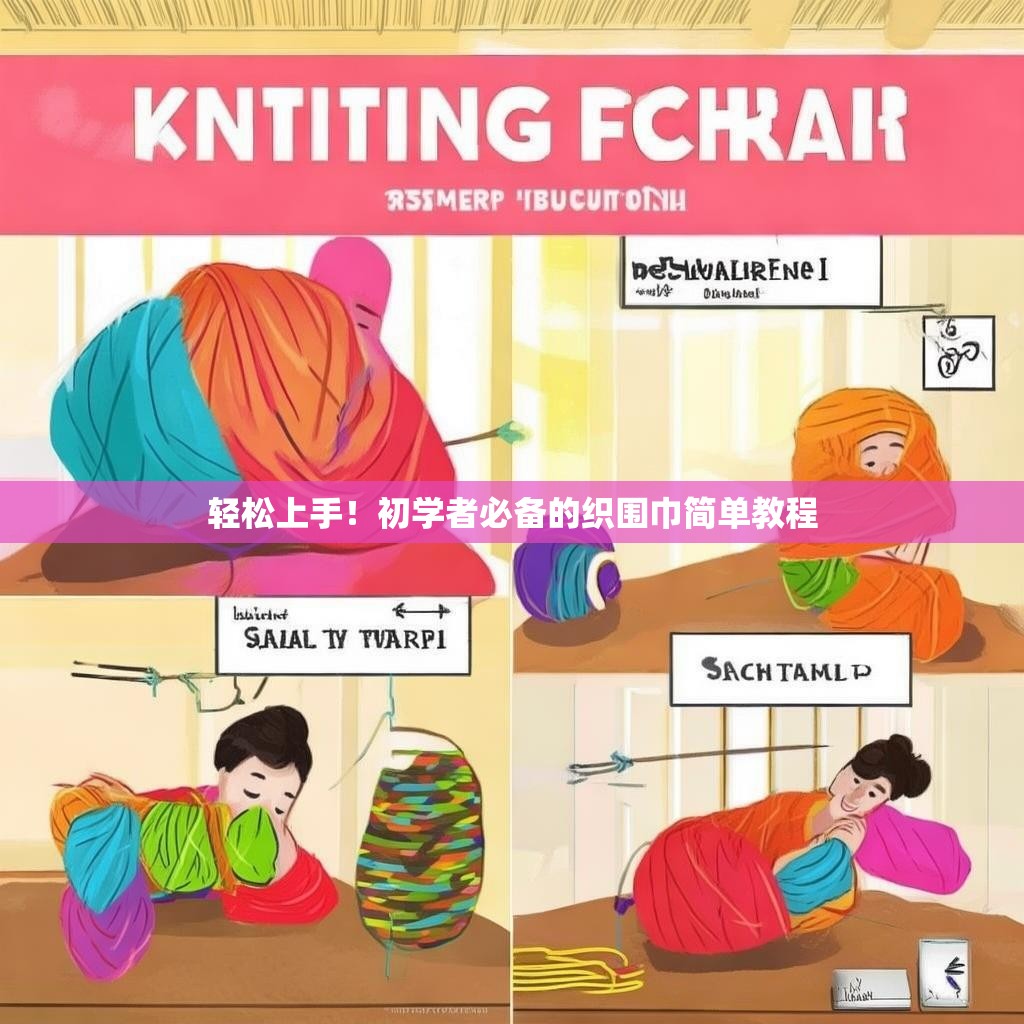 轻松上手！初学者必备的织围巾简单教程