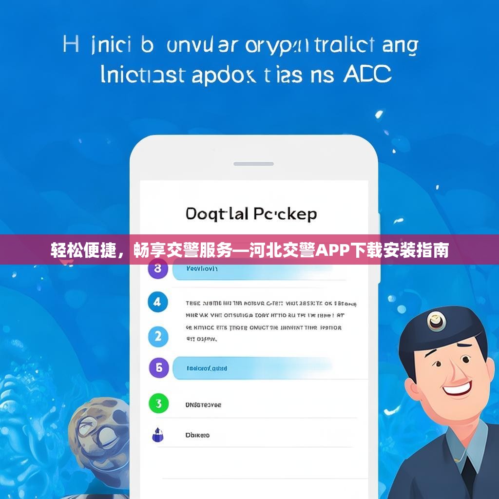 轻松便捷,畅享交警服务—河北交警APP下载安装指南 轻松便捷,畅享交警服务—河北交警APP下载安装指南