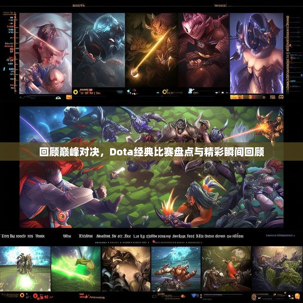 回顾巅峰对决,Dota经典比赛盘点与精彩瞬间回顾 回顾巅峰对决,Dota经典比赛盘点与精彩瞬间回顾