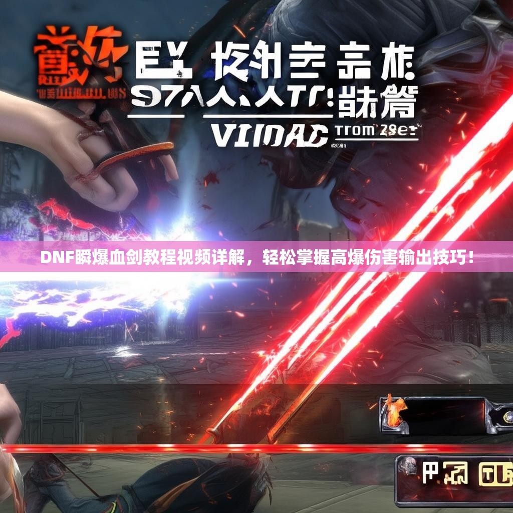 DNF瞬爆血剑教程视频详解，轻松掌握高爆伤害输出技巧！