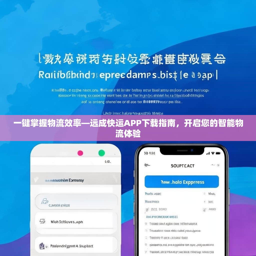 一键掌握物流效率—远成快运APP下载指南,开启您的智能物流体验 一键掌握物流效率—远成快运APP下载指南,开启您的智能物流体验