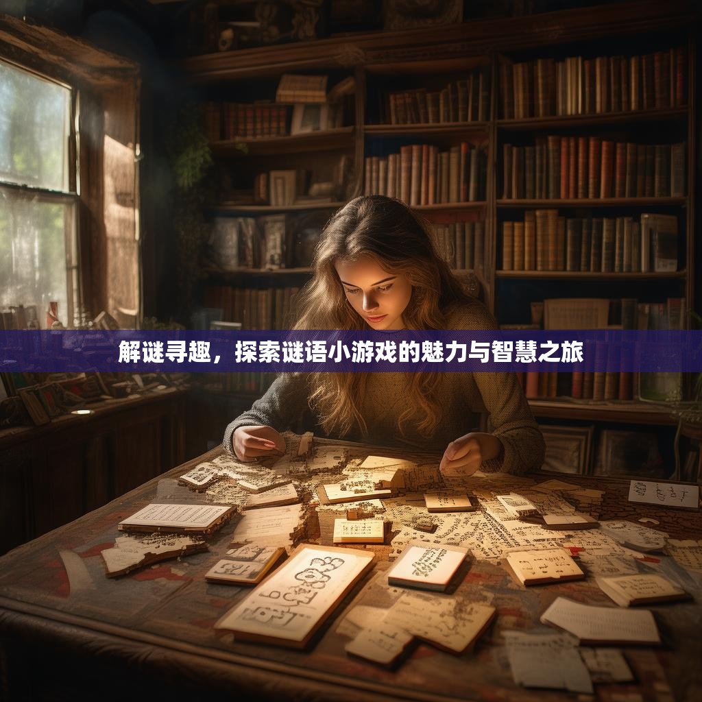 解谜寻趣，探索谜语小游戏的魅力与智慧之旅