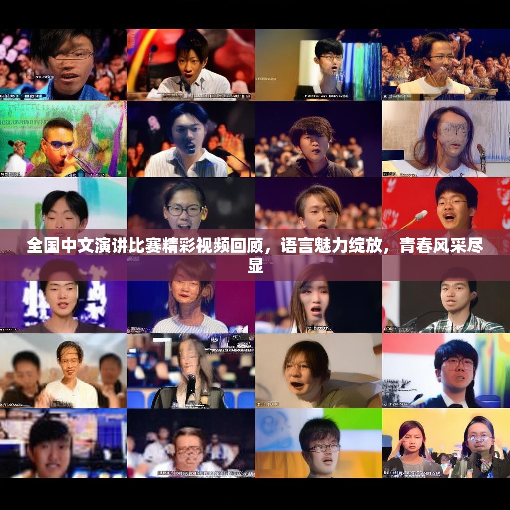 全国中文演讲比赛精彩视频回顾，语言魅力绽放，青春风采尽显