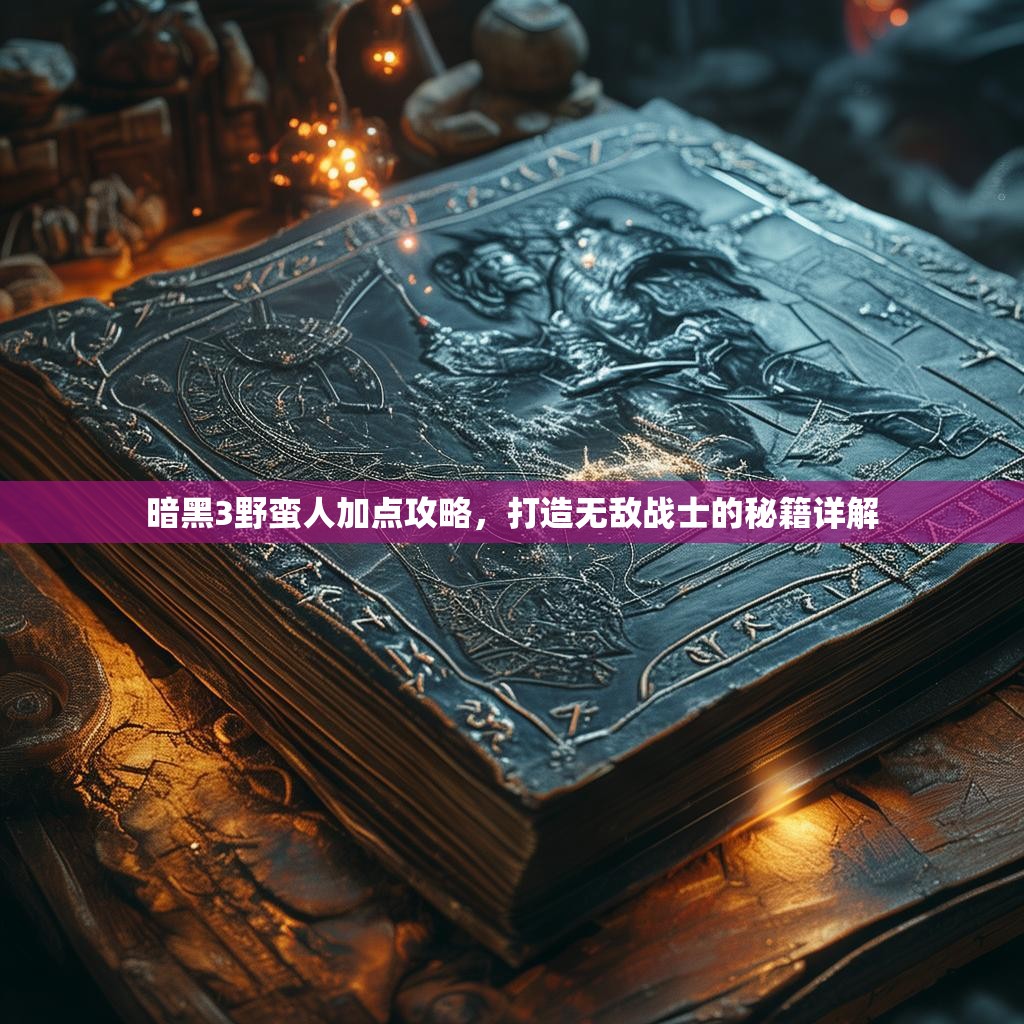 暗黑3野蛮人加点攻略,打造无敌战士的秘籍详解 暗黑3野蛮人加点攻略,打造无敌战士的秘籍详解