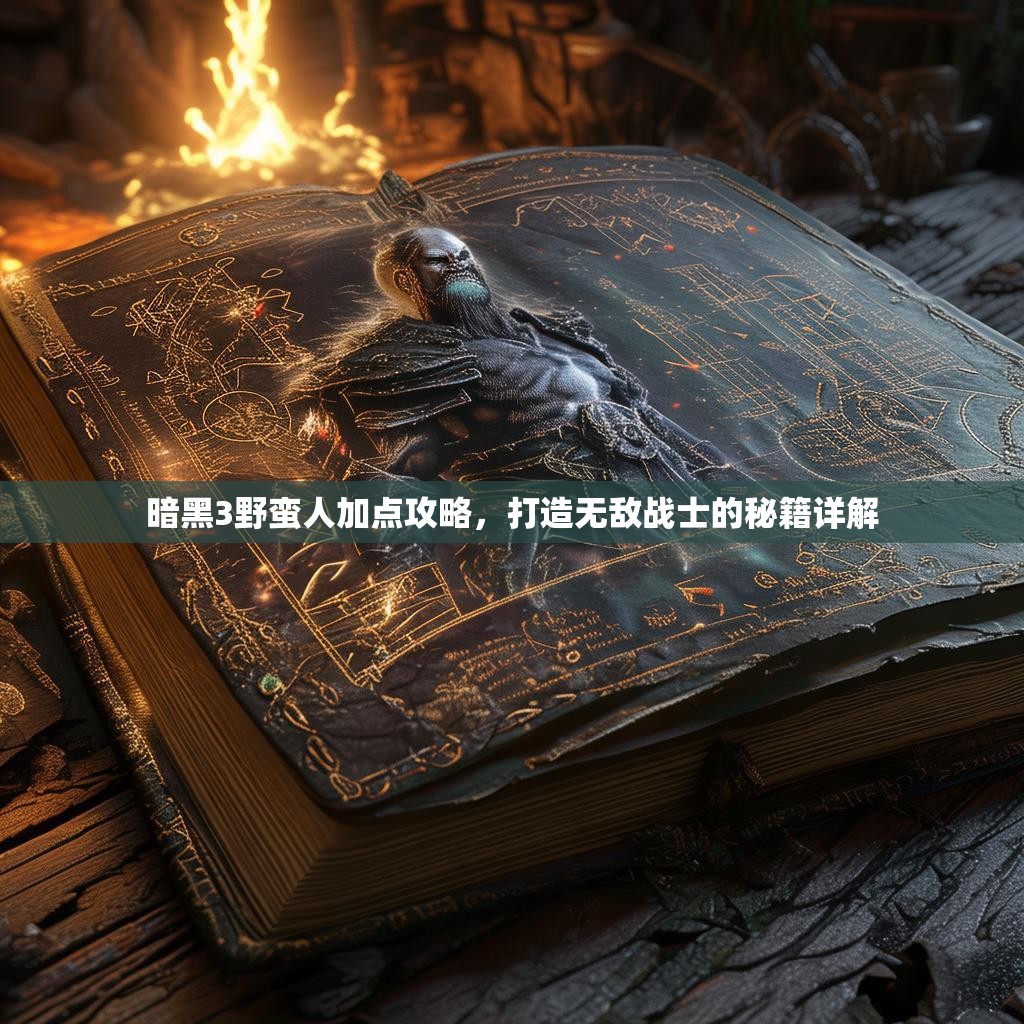 暗黑3野蛮人加点攻略,打造无敌战士的秘籍详解 暗黑3野蛮人加点攻略,打造无敌战士的秘籍详解