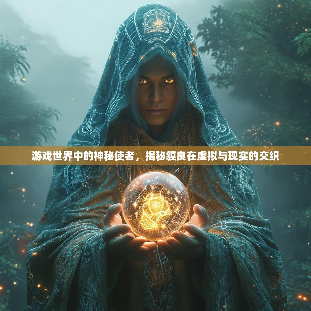 游戏世界中的神秘使者，揭秘貘良在虚拟与现实的交织