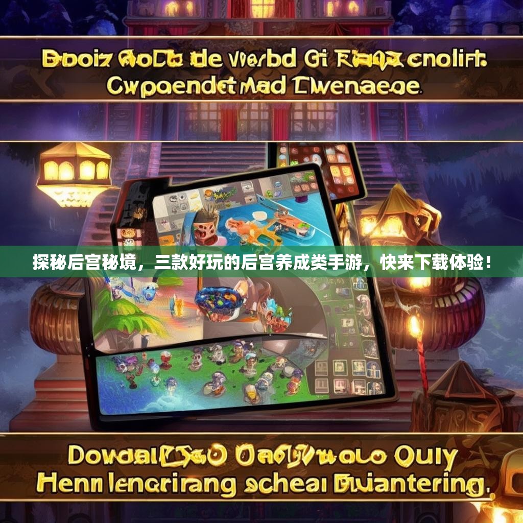 探秘后宫秘境,三款好玩的后宫养成类手游,快来下载体验! 探秘后宫秘境,三款好玩的后宫养成类手游,快来下载体验!