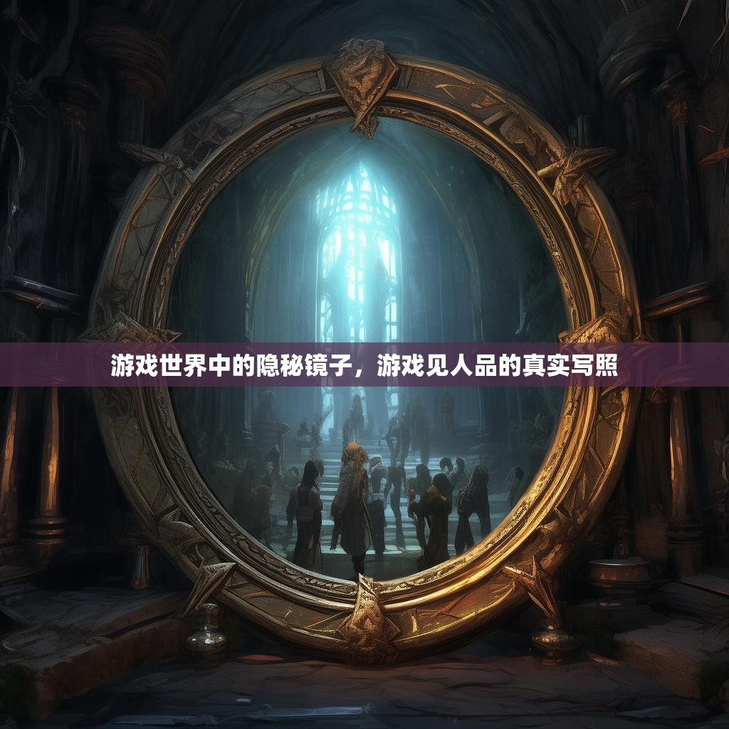 游戏世界中的隐秘镜子,游戏见人品的真实写照 游戏世界中的隐秘镜子,游戏见人品的真实写照