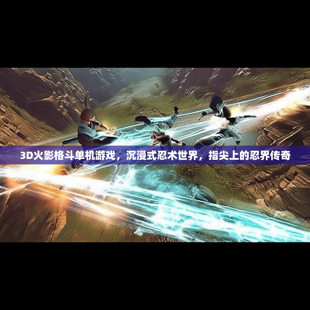 3D火影格斗单机游戏，沉浸式忍术世界，指尖上的忍界传奇