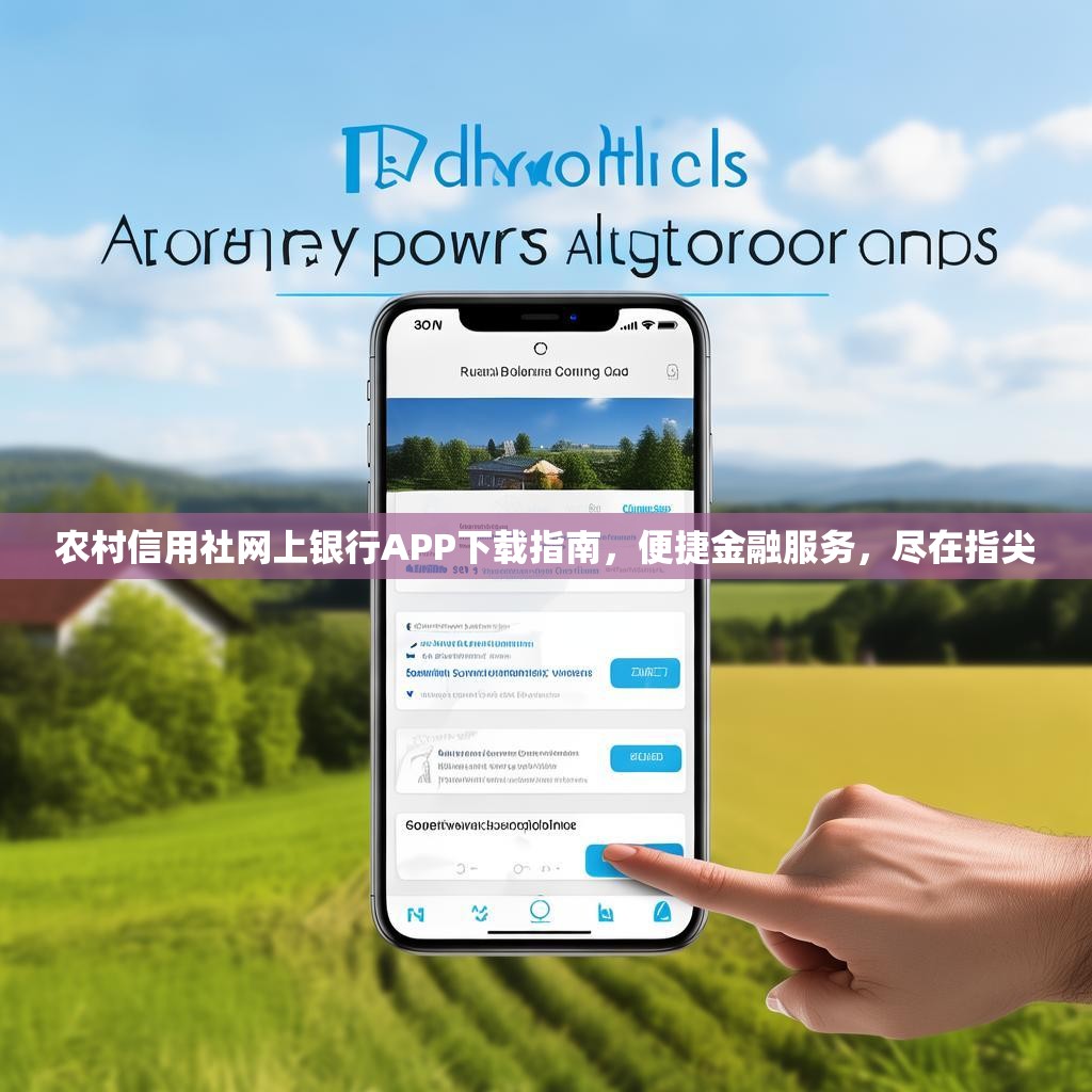 农村信用社网上银行APP下载指南，便捷金融服务，尽在指尖