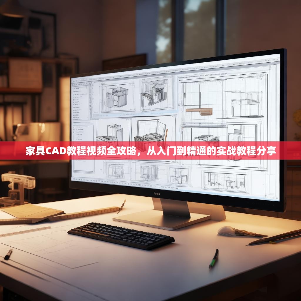 家具CAD教程视频全攻略，从入门到精通的实战教程分享