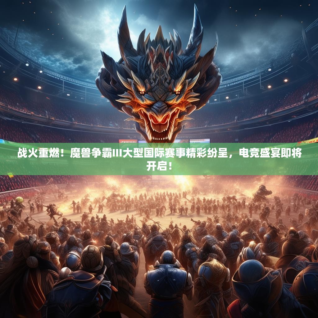 战火重燃!魔兽争霸III大型国际赛事精彩纷呈,电竞盛宴即将开启! 战火重燃!魔兽争霸III大型国际赛事精彩纷呈,电竞盛宴即将开启!