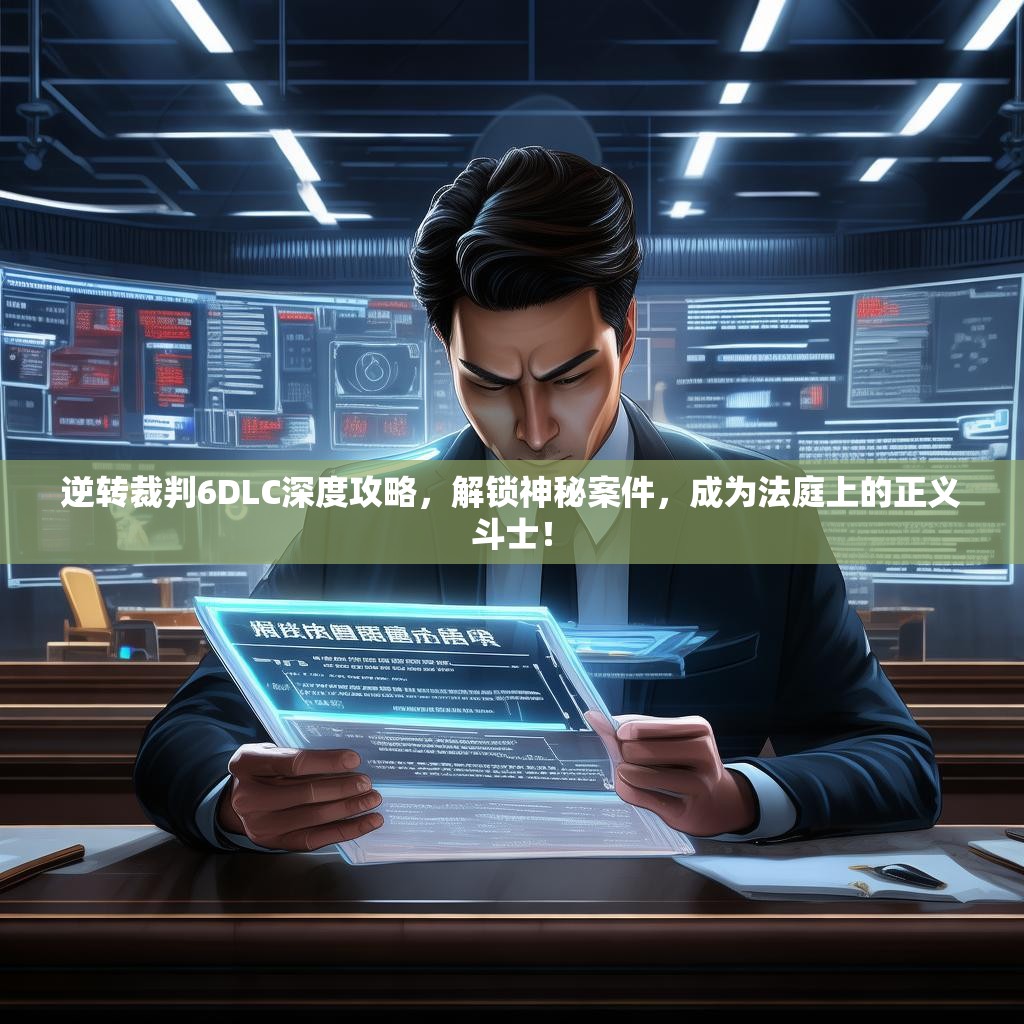 逆转裁判6DLC深度攻略,解锁神秘案件,成为法庭上的正义斗士! 逆转裁判6DLC深度攻略,解锁神秘案件,成为法庭上的正义斗士!