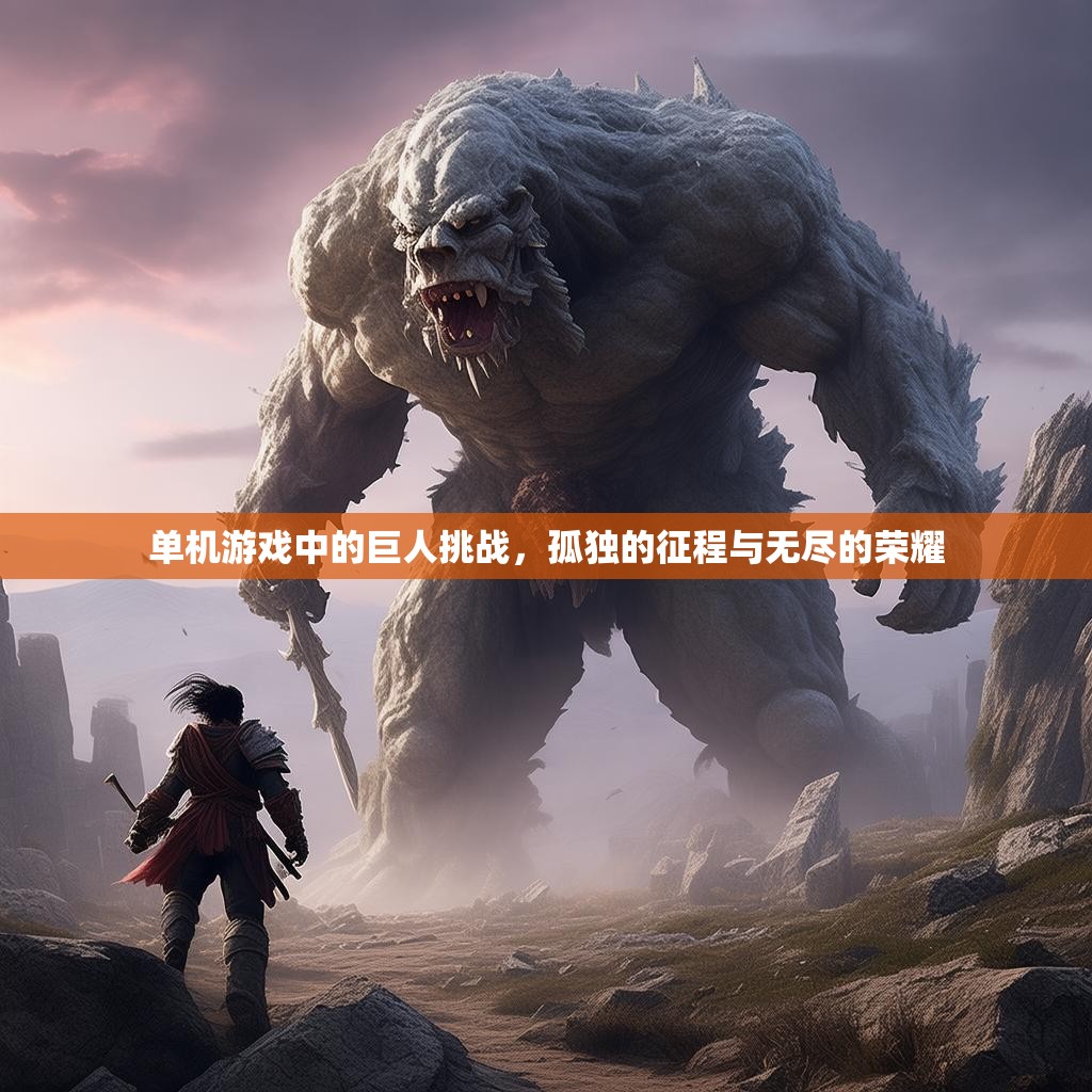 单机游戏中的巨人挑战，孤独的征程与无尽的荣耀