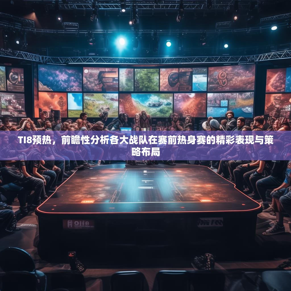 TI8预热，前瞻性分析各大战队在赛前热身赛的精彩表现与策略布局