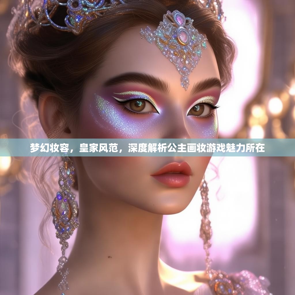 梦幻妆容，皇家风范，深度解析公主画妆游戏魅力所在