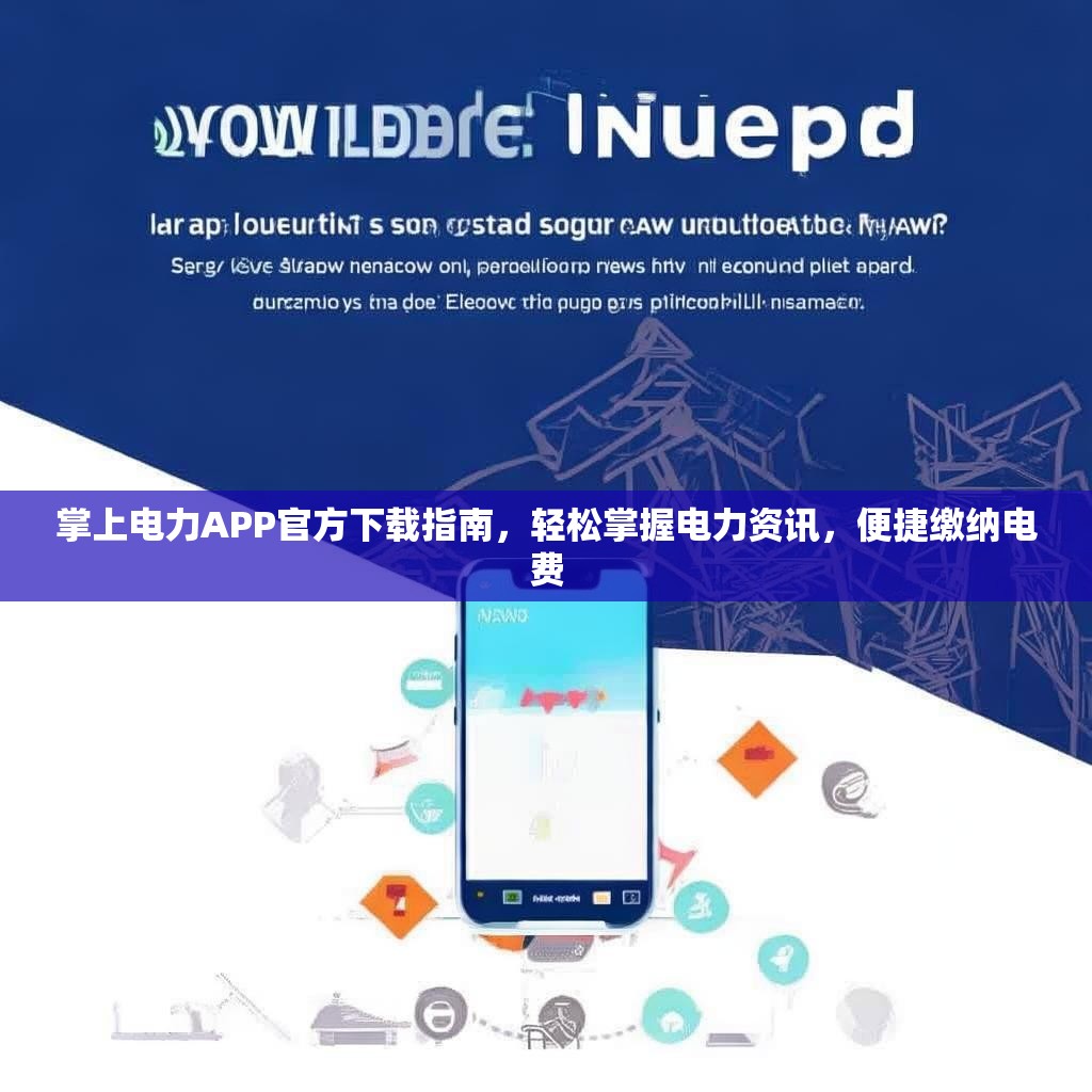 掌上电力APP官方下载指南，轻松掌握电力资讯，便捷缴纳电费