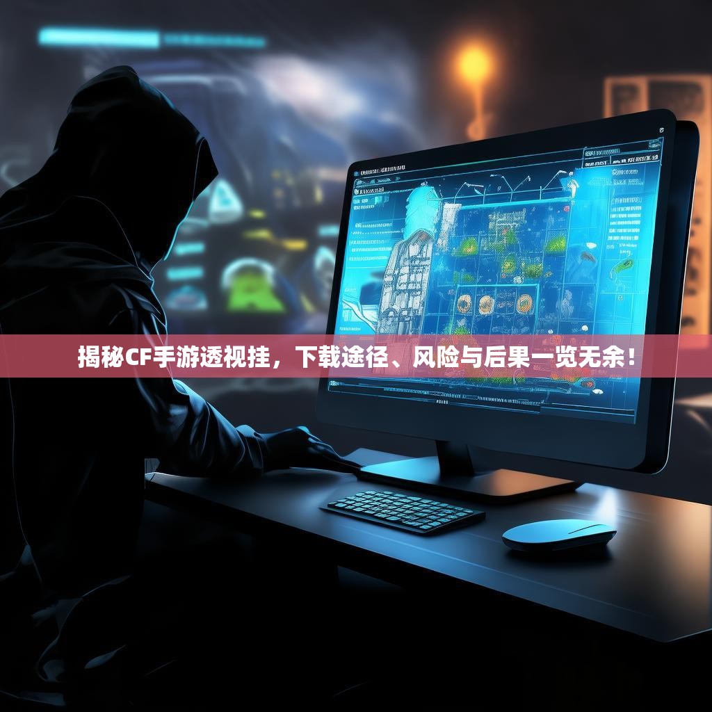 揭秘CF手游透视挂，下载途径、风险与后果一览无余！