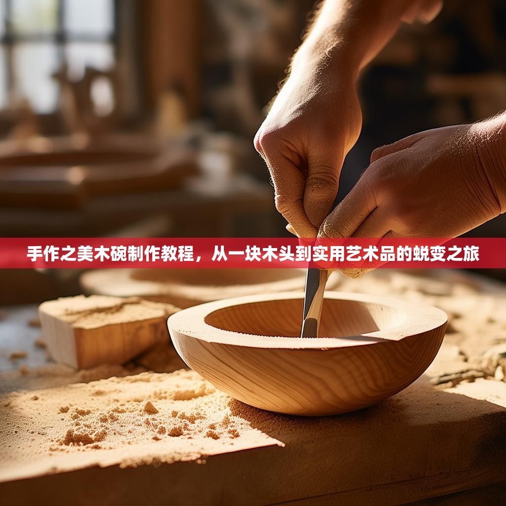 手作之美木碗制作教程,从一块木头到实用艺术品的蜕变之旅 手作之美木碗制作教程,从一块木头到实用艺术品的蜕变之旅