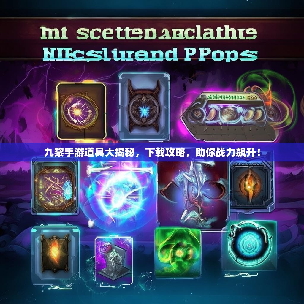 九黎手游道具大揭秘,下载攻略,助你战力飙升! 九黎手游道具大揭秘,下载攻略,助你战力飙升!