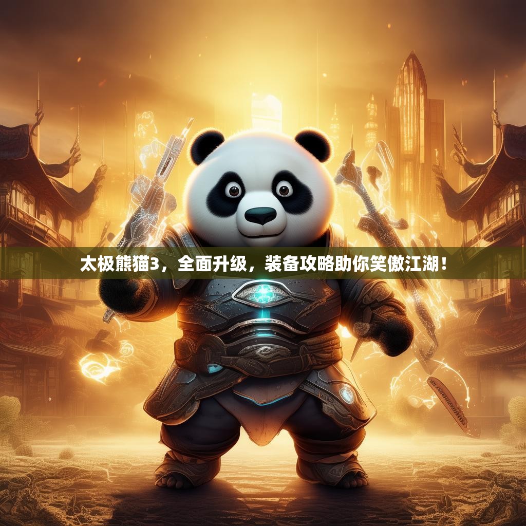 太极熊猫3，全面升级，装备攻略助你笑傲江湖！