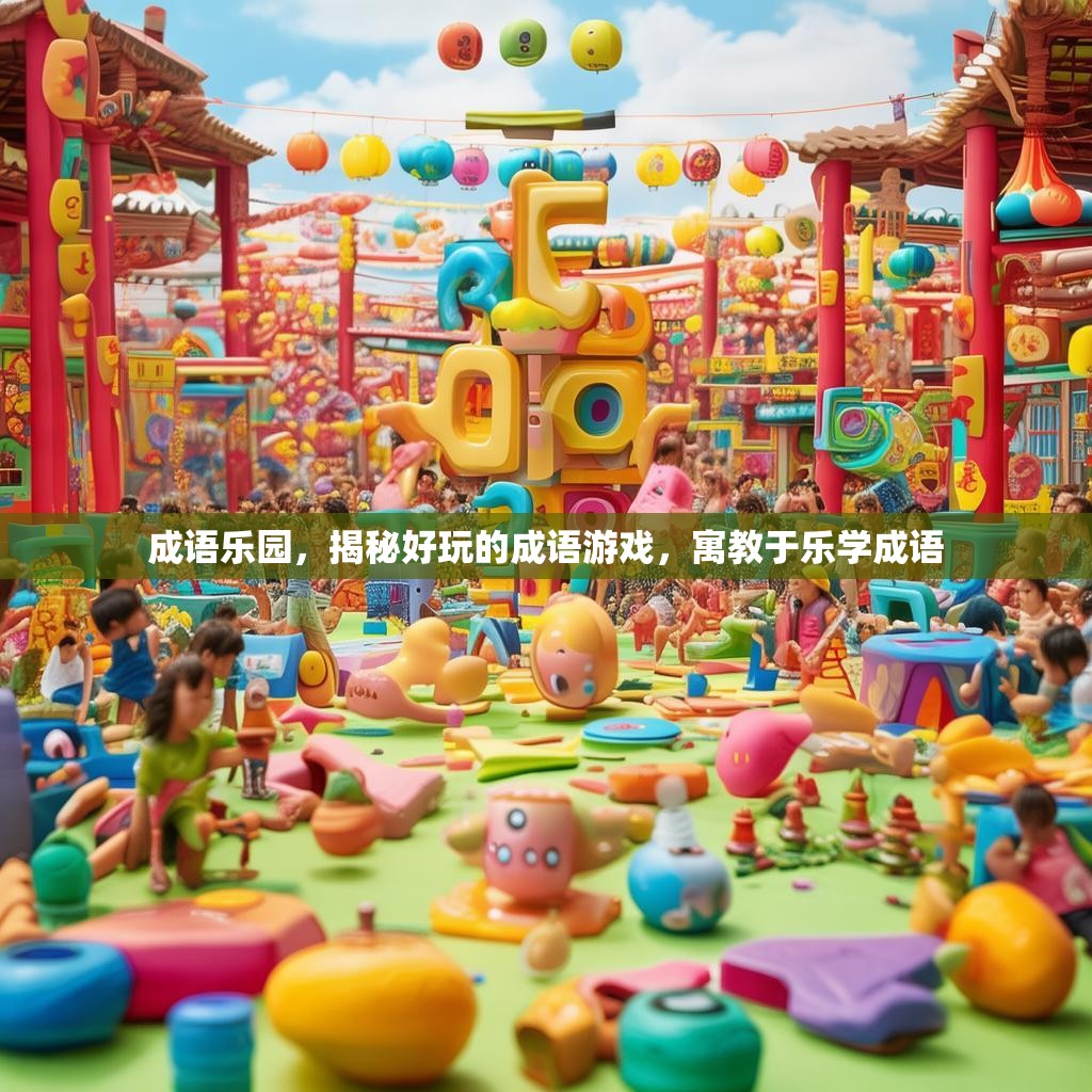 成语乐园，揭秘好玩的成语游戏，寓教于乐学成语