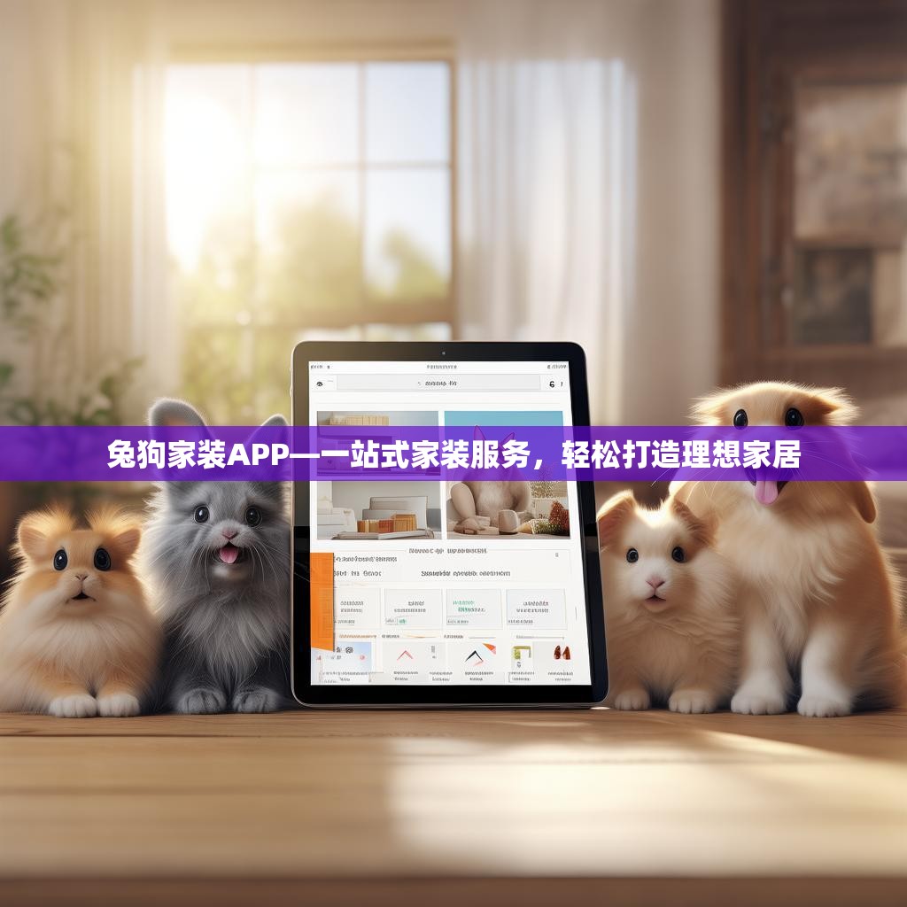 兔狗家装APP—一站式家装服务,轻松打造理想家居 兔狗家装APP—一站式家装服务,轻松打造理想家居
