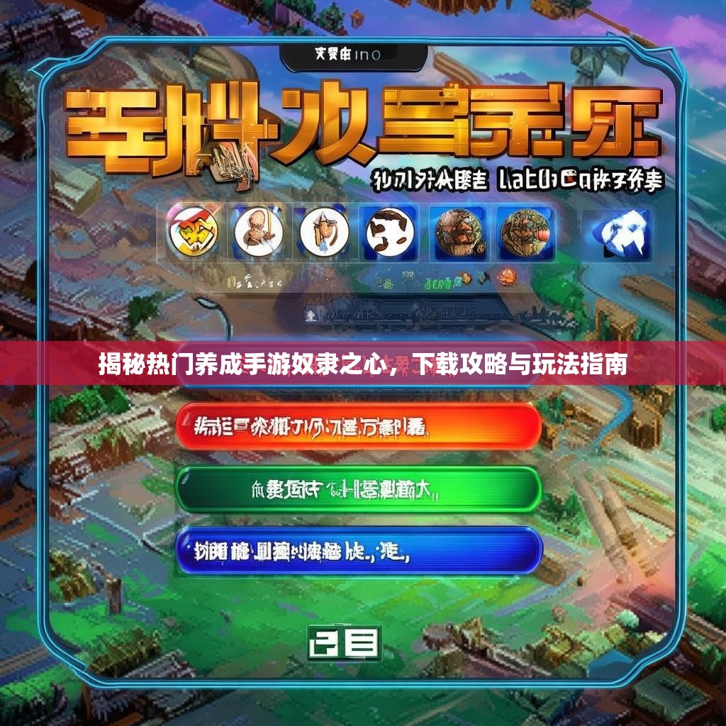 揭秘热门养成手游奴隶之心，下载攻略与玩法指南