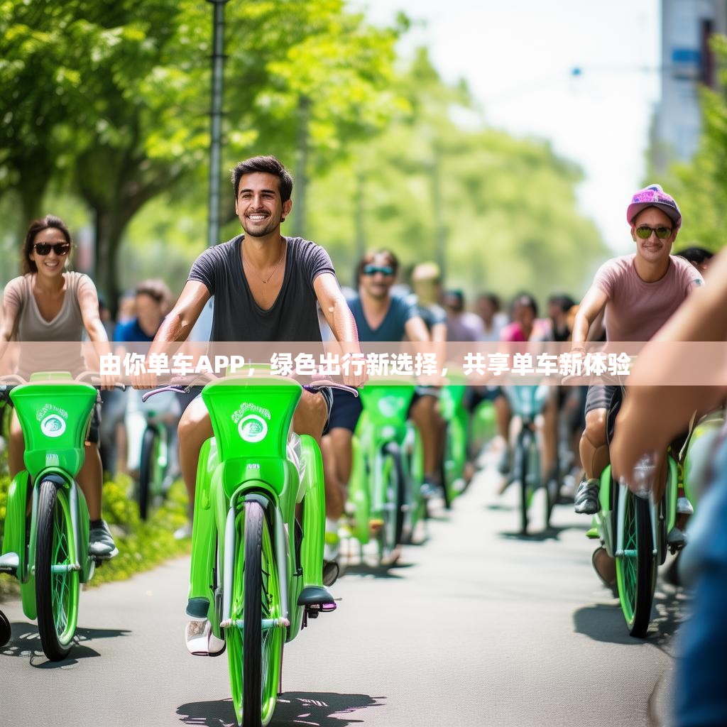 由你单车APP，绿色出行新选择，共享单车新体验