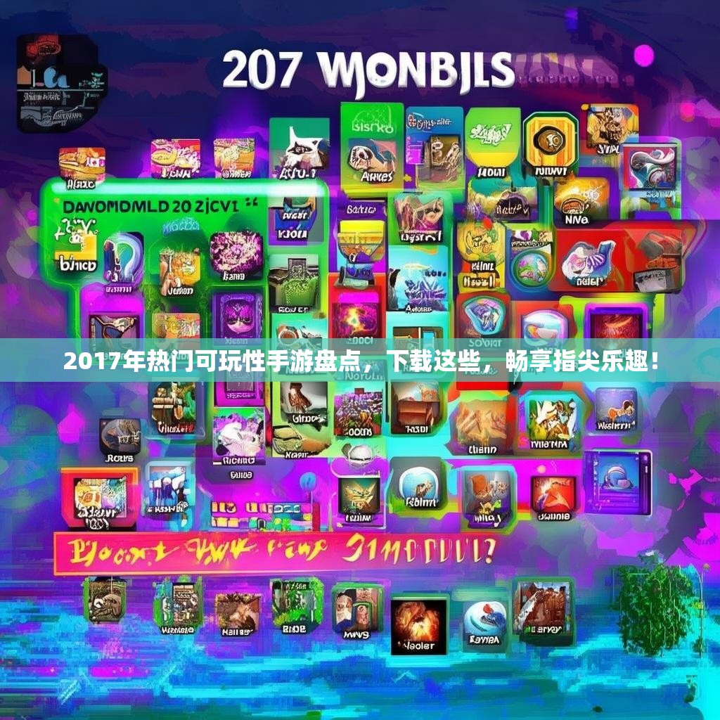 2017年热门可玩性手游盘点，下载这些，畅享指尖乐趣！