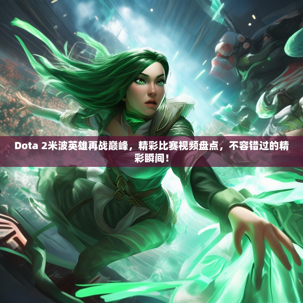Dota 2米波英雄再战巅峰，精彩比赛视频盘点，不容错过的精彩瞬间！