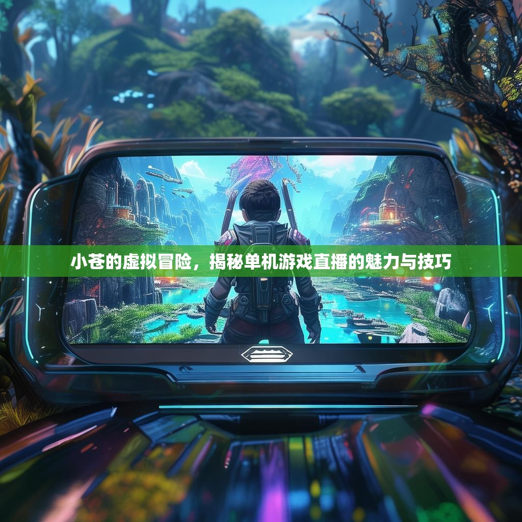 小苍的虚拟冒险，揭秘单机游戏直播的魅力与技巧