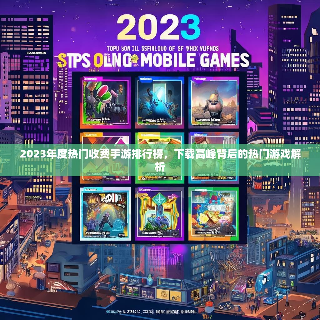 2023年度热门收费手游排行榜，下载高峰背后的热门游戏解析