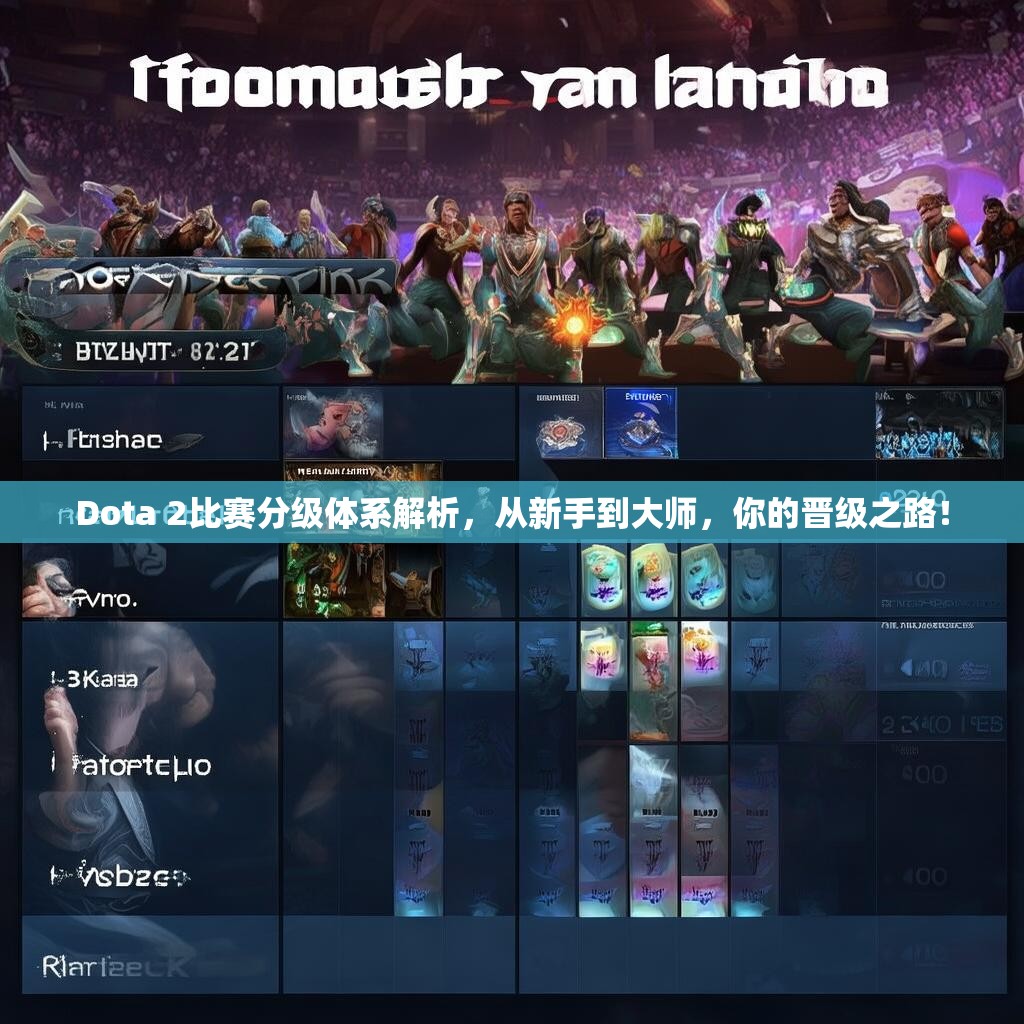 Dota 2比赛分级体系解析,从新手到大师,你的晋级之路! Dota 2比赛分级体系解析,从新手到大师,你的晋级之路!