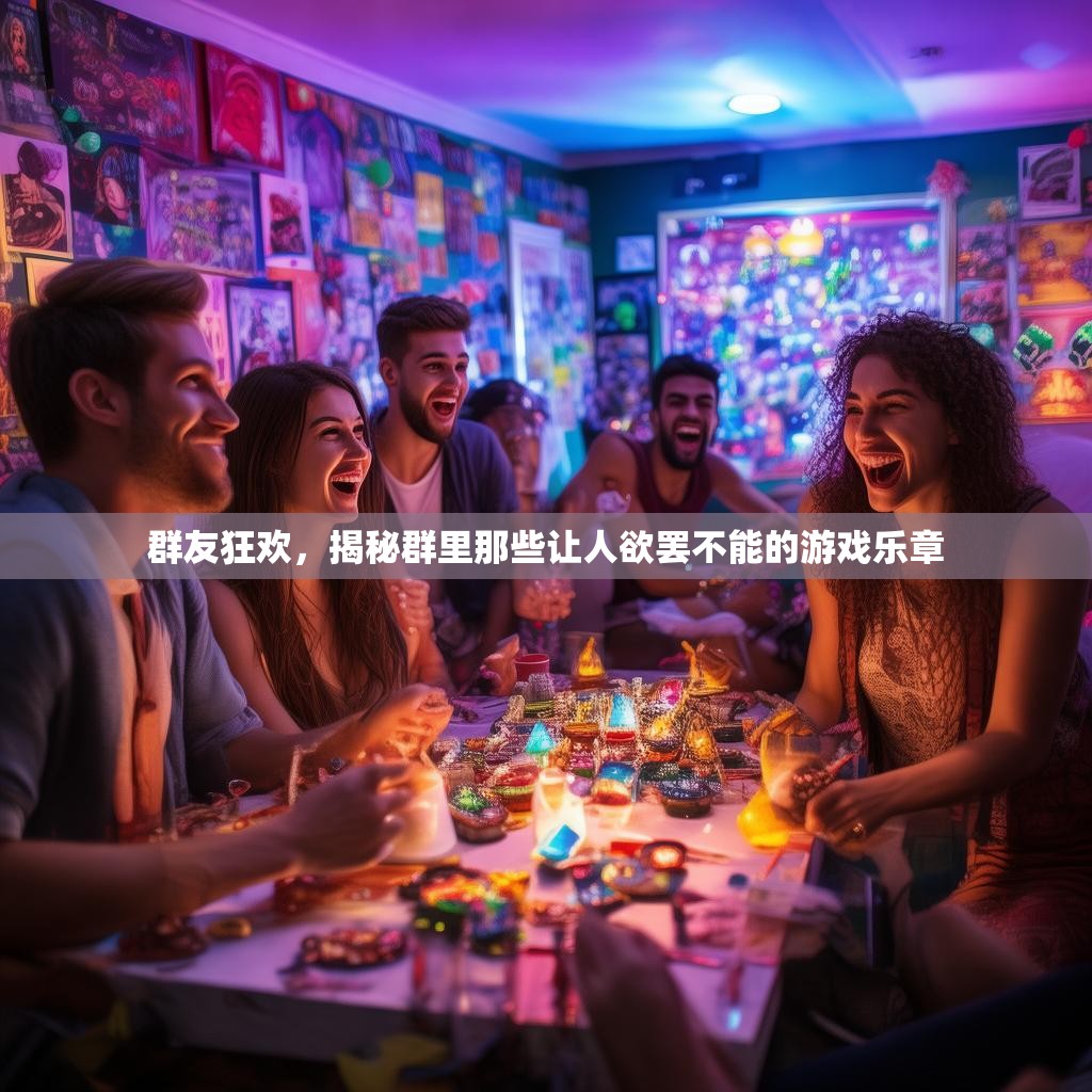 群友狂欢，揭秘群里那些让人欲罢不能的游戏乐章