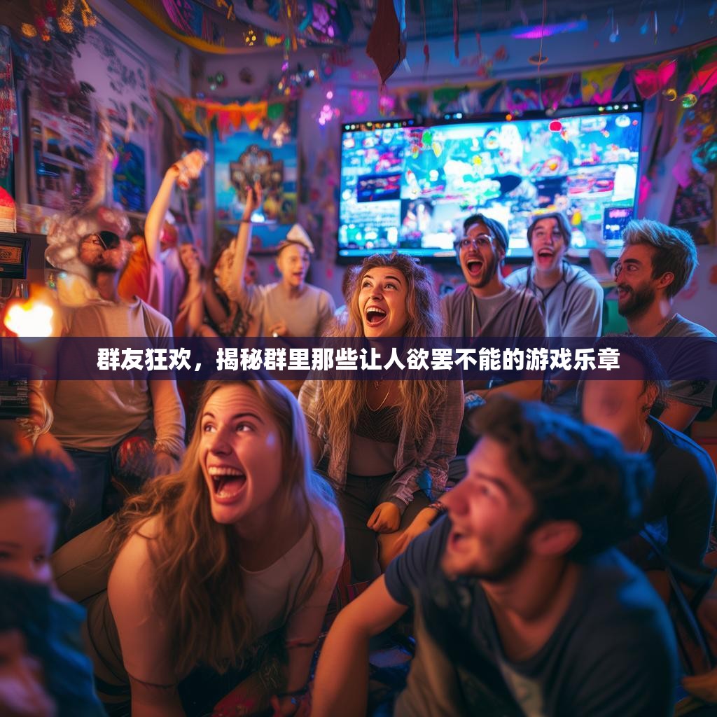群友狂欢，揭秘群里那些让人欲罢不能的游戏乐章