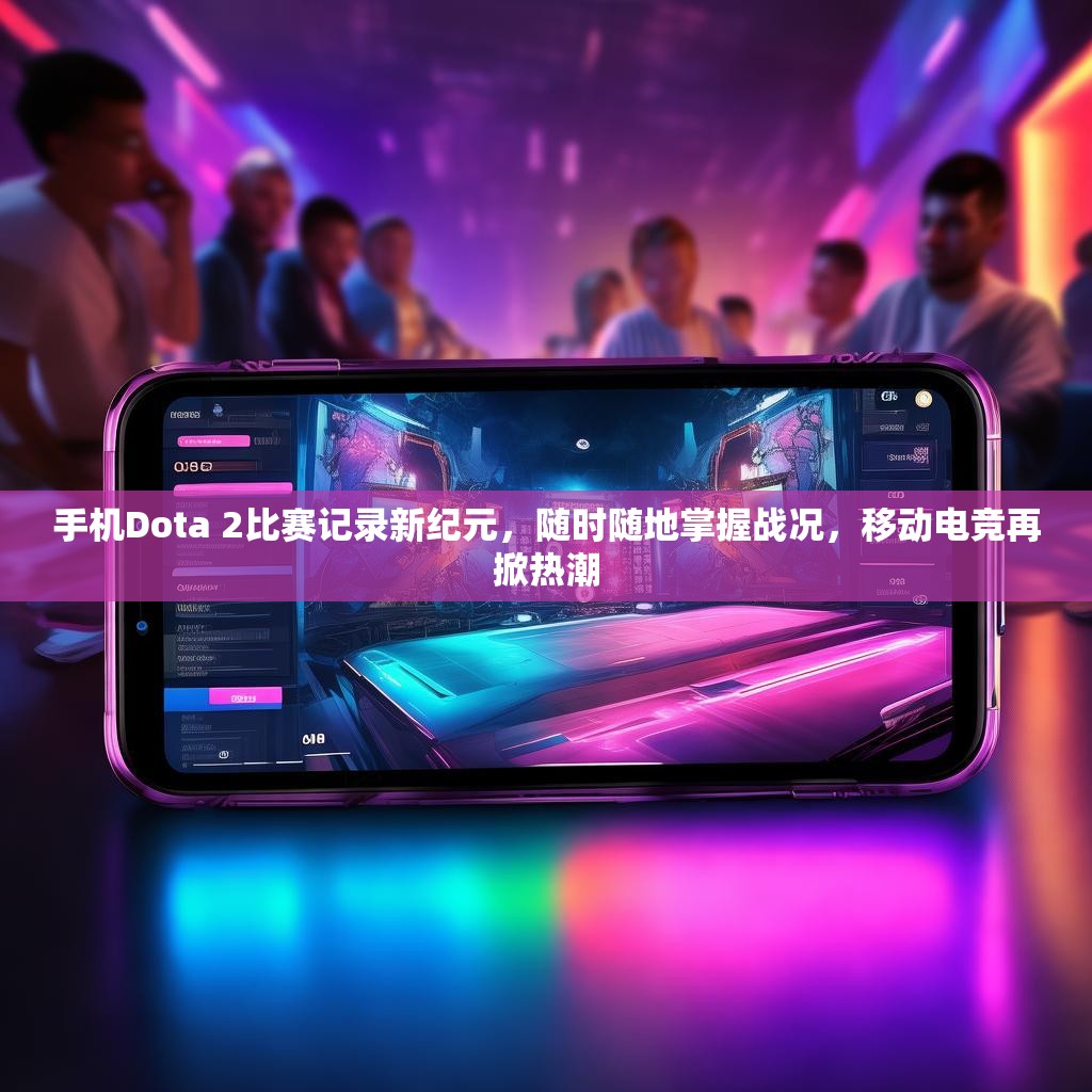 手机Dota 2比赛记录新纪元，随时随地掌握战况，移动电竞再掀热潮