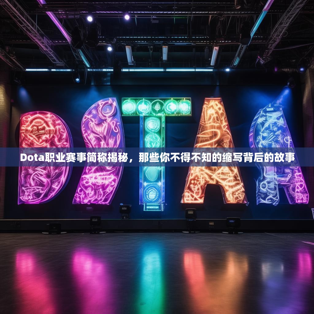 Dota职业赛事简称揭秘,那些你不得不知的缩写背后的故事 Dota职业赛事简称揭秘,那些你不得不知的缩写背后的故事