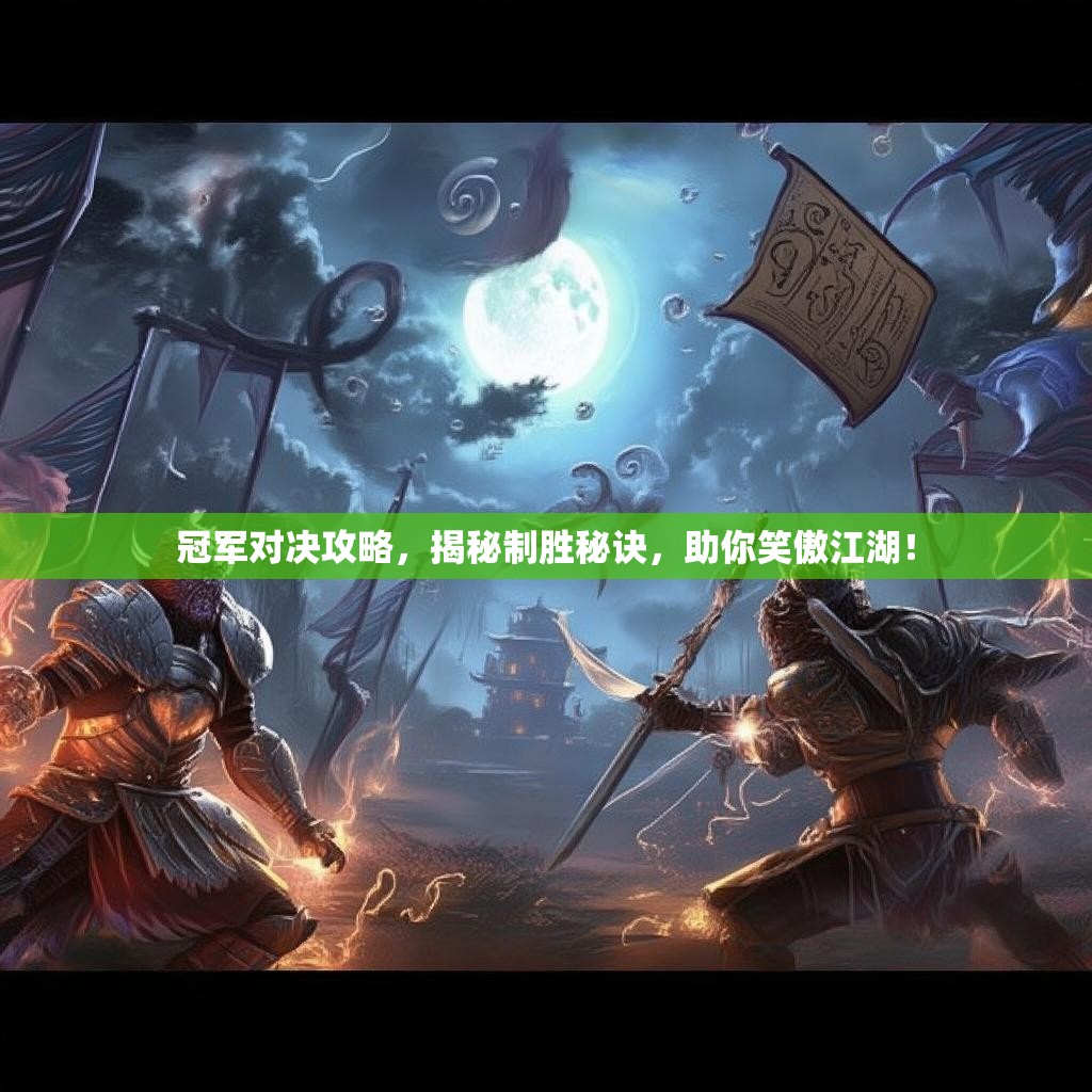 冠军对决攻略，揭秘制胜秘诀，助你笑傲江湖！