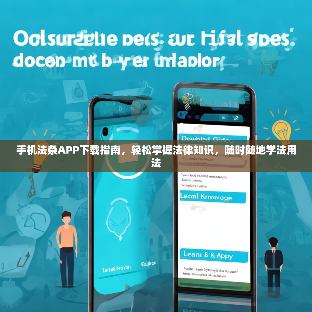 手机法条APP下载指南，轻松掌握法律知识，随时随地学法用法