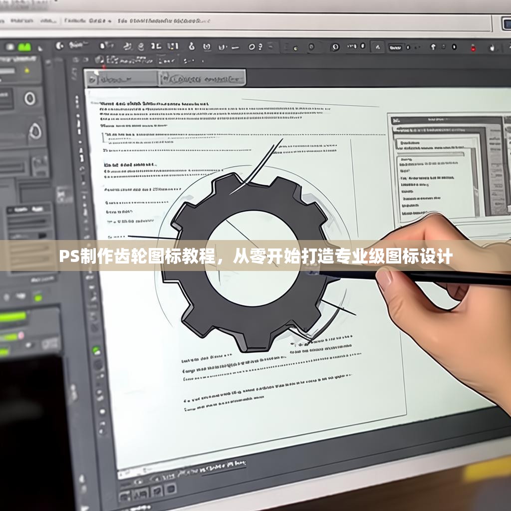 PS制作齿轮图标教程,从零开始打造专业级图标设计 PS制作齿轮图标教程,从零开始打造专业级图标设计