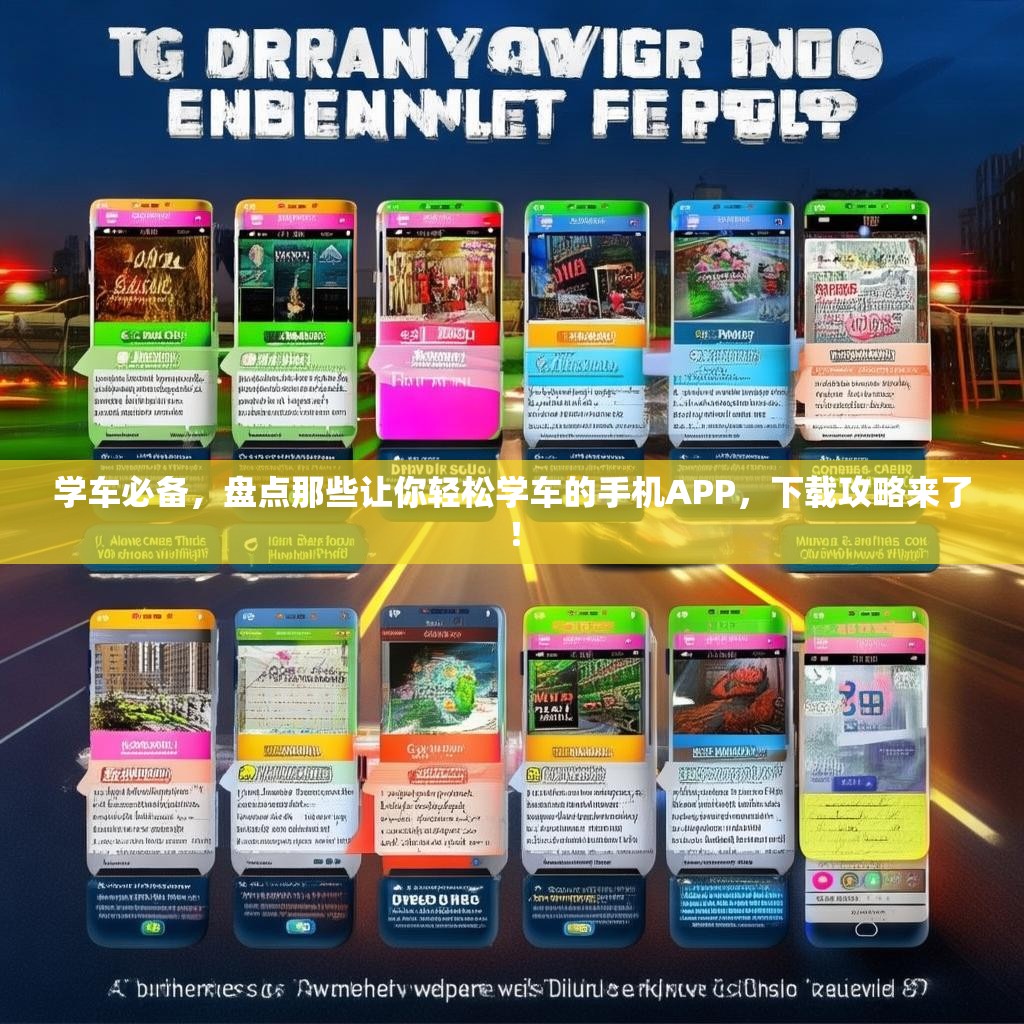 学车必备,盘点那些让你轻松学车的手机APP,下载攻略来了! 学车必备,盘点那些让你轻松学车的手机APP,下载攻略来了!