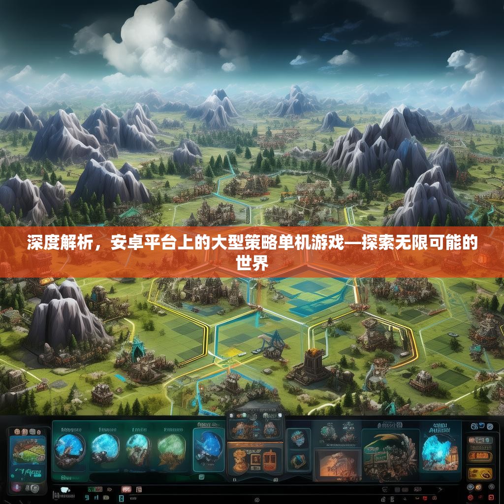 深度解析，安卓平台上的大型策略单机游戏—探索无限可能的世界