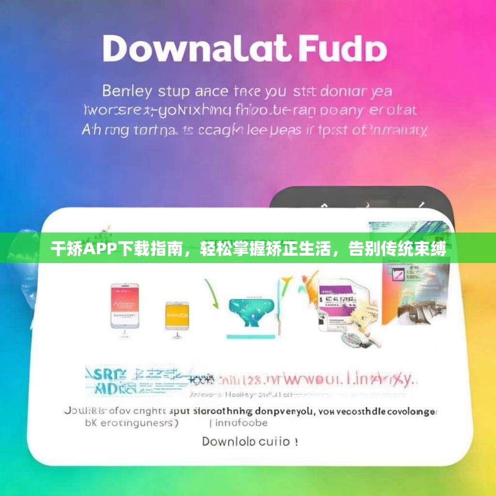 干矫APP下载指南，轻松掌握矫正生活，告别传统束缚