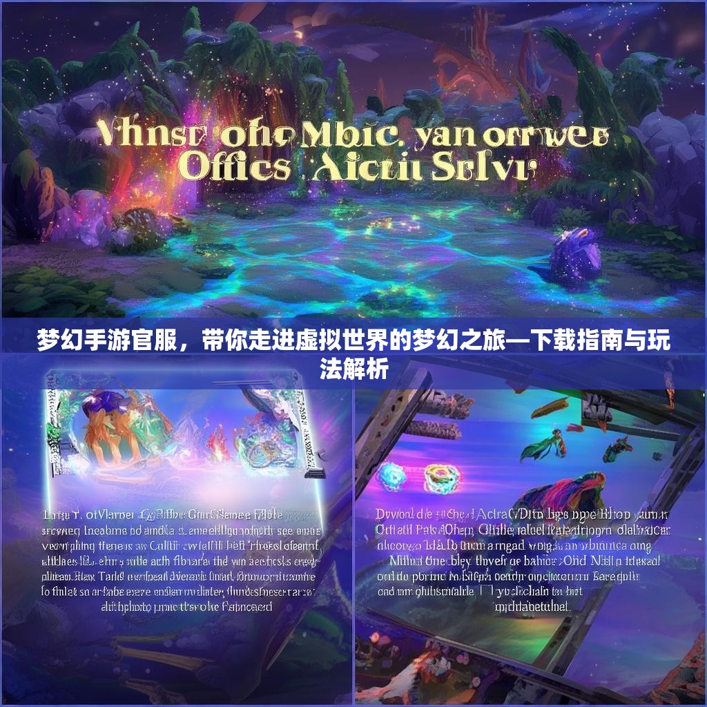 梦幻手游官服,带你走进虚拟世界的梦幻之旅—下载指南与玩法解析 梦幻手游官服,带你走进虚拟世界的梦幻之旅—下载指南与玩法解析