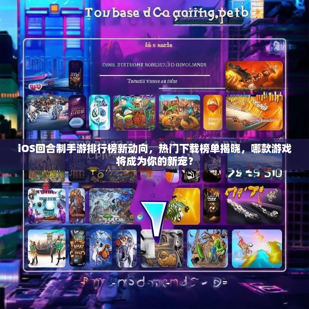 iOS回合制手游排行榜新动向，热门下载榜单揭晓，哪款游戏将成为你的新宠？