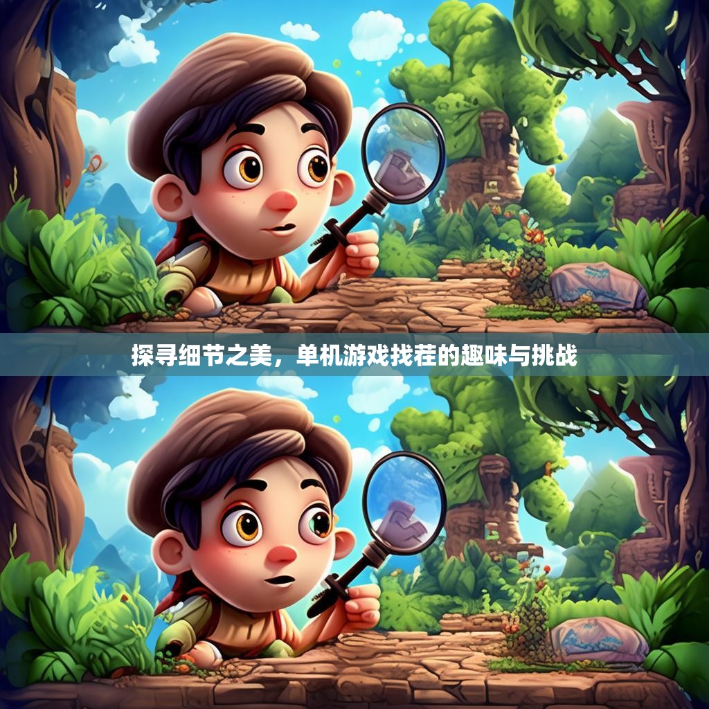 探寻细节之美，单机游戏找茬的趣味与挑战